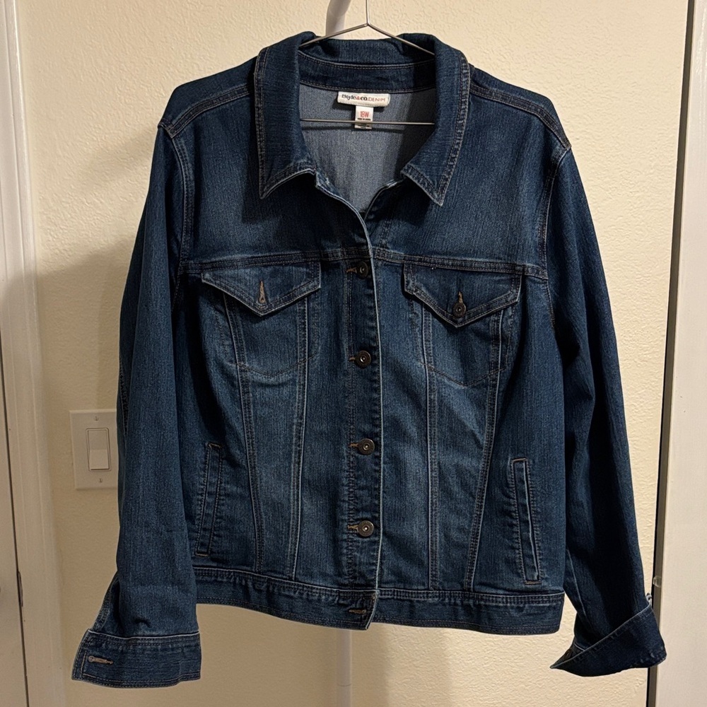 Style & Co Indigo Denim Jacket